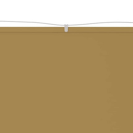 Markis vertikal beige 60x600 cm oxfordtyg