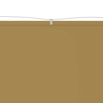 Markis vertikal beige 60x1200 cm oxfordtyg