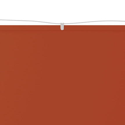 Markis vertikal terrakotta 60x1000 cm oxfordtyg
