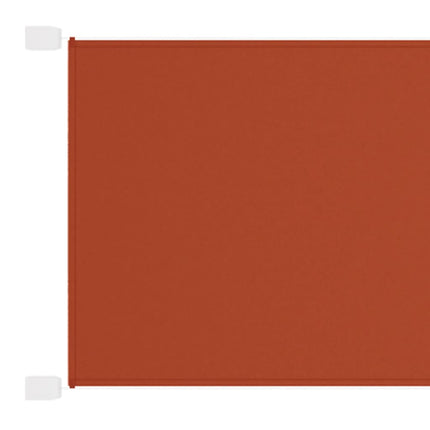 Markis vertikal terrakotta 140x420 cm oxfordtyg