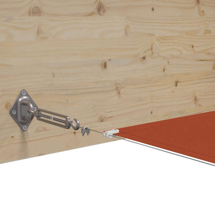 Markis vertikal terrakotta 140x600 cm oxfordtyg