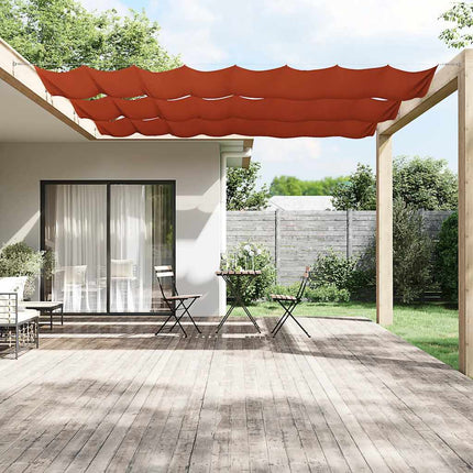 Markis vertikal terrakotta 140x600 cm oxfordtyg