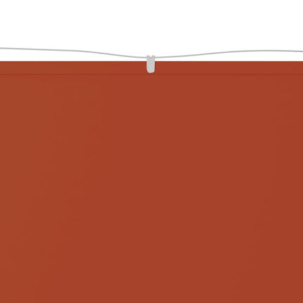 Markis vertikal terrakotta 140x800 cm oxfordtyg