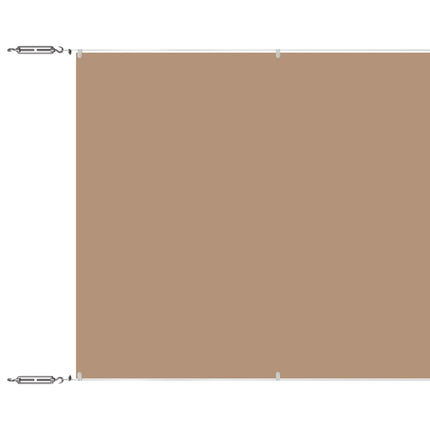 Markis vertikal taupe 60x1200 cm oxfordtyg