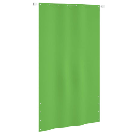 Balkongskärm ljusgrön 140x240 cm oxfordtyg