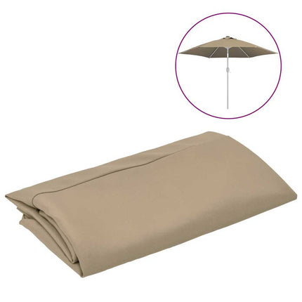 Reservtyg för parasoll taupe 300 cm