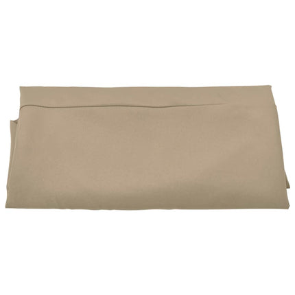 Ersättningstyg för fribärande parasoll taupe 350 cm