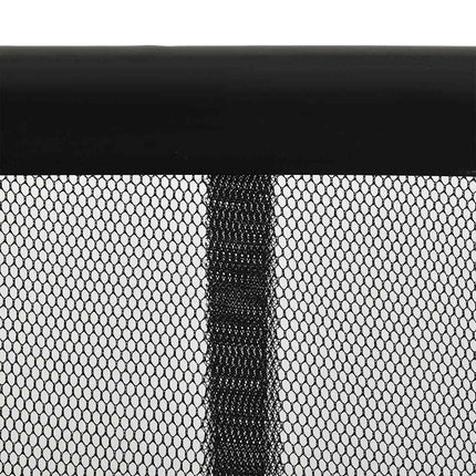 Insektsnät för dörr svart 100x220 cm polyester