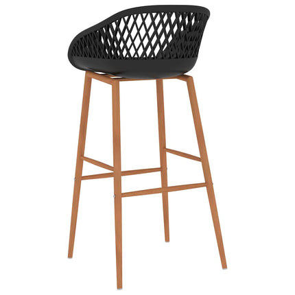 Bargrupp 7 delar vit och svart