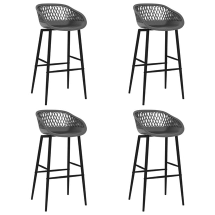 Bargrupp 5 delar svart och grå