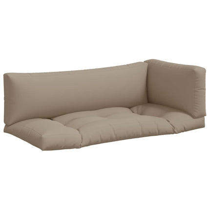 Palldynor 3 st taupe tyg