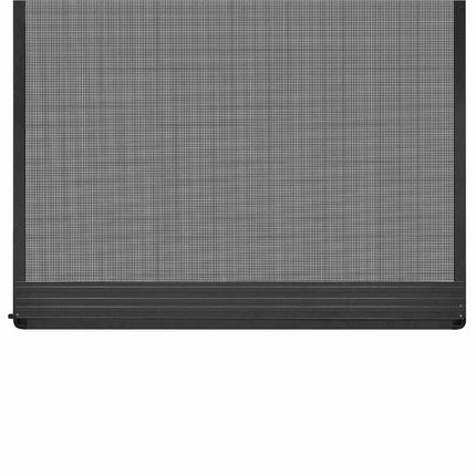 Fällbart insektsfilter Antracit och svart 120 x 240 cm