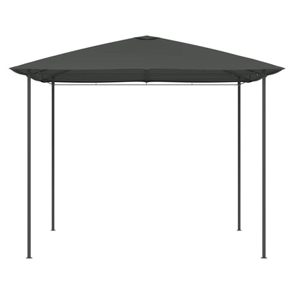 Paviljong 3x3x2,6 m antracit 160 g/m²