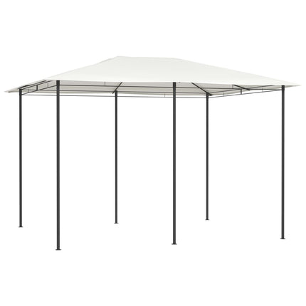 Paviljong 3x4x2,6 m gräddvit 160 g/m²