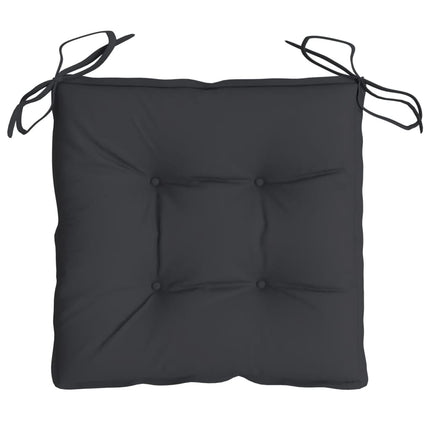 Stolsdynor 2 st svart 40x40x7 cm oxfordtyg
