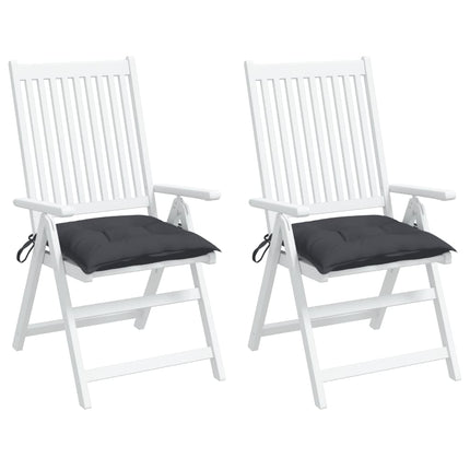 Stolsdynor 2 st antracit 50x50x7 cm oxfordtyg
