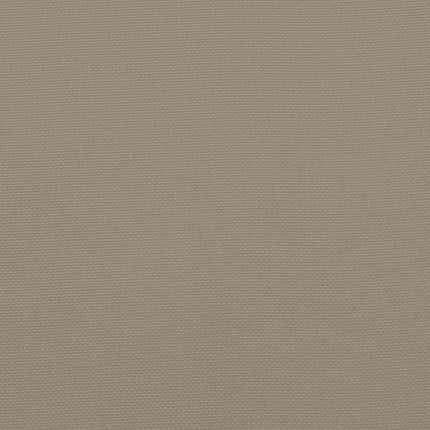 Bänkdyna för trädgården taupe 150x(50+50)x7 cm oxfordtyg