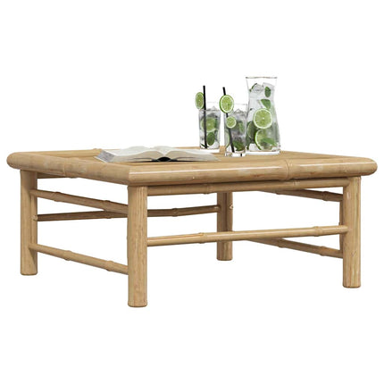 Trädgårdsbord 65x65x30 cm bambu