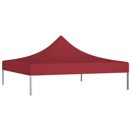 Tak till partytält 2x2 m vinröd 270 g/m²