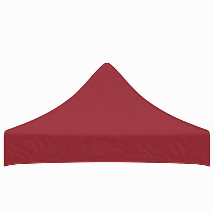 Tak till partytält 2x2 m vinröd 270 g/m²