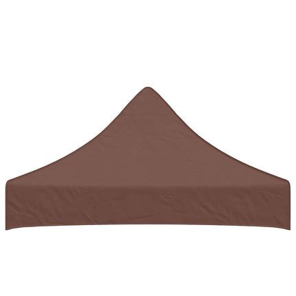 Tak till partytält 2x2 m brun 270 g/m²