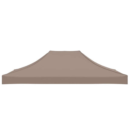Tak till partytält 4x3 m taupe 270 g/m²