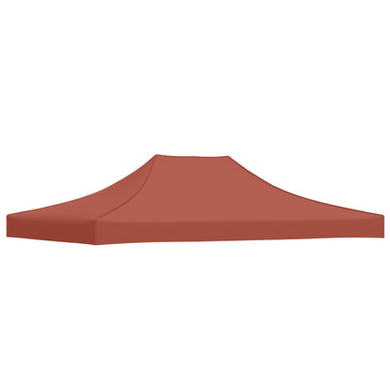 Tak till partytält 4x3 m terrakotta 270 g/m²
