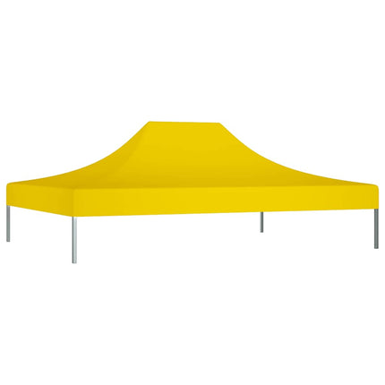 Tak till partytält 4x3 m gul 270 g/m²
