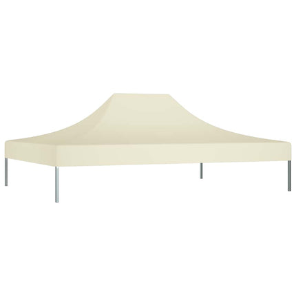Tak till partytält 4,5x3 m gräddvit 270 g/m²