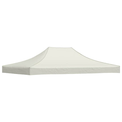 Tak till partytält 4,5x3 m gräddvit 270 g/m²