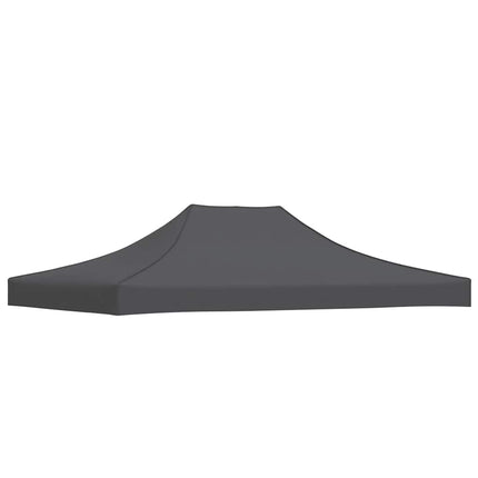 Tak till partytält 4,5x3 m antracit 270 g/m²