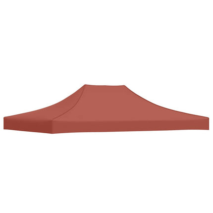 Tak till partytält 4,5x3 m terrakotta 270 g/m²