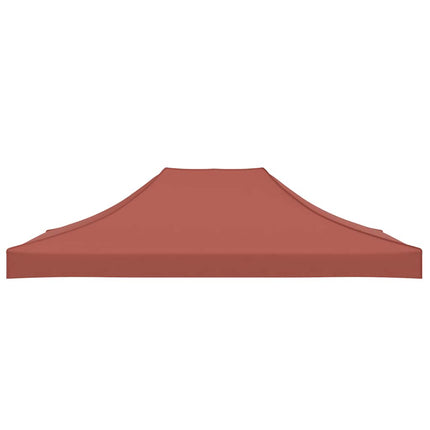 Tak till partytält 4,5x3 m terrakotta 270 g/m²