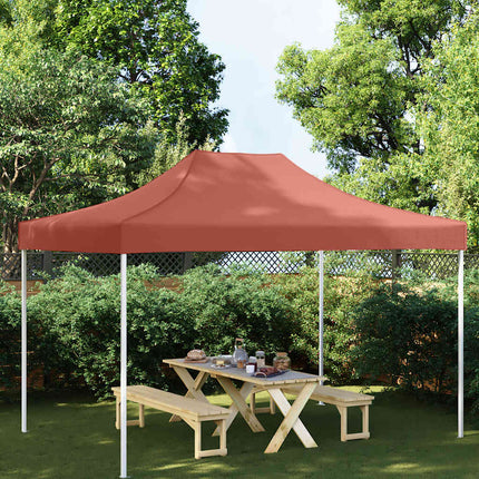 Tak till partytält 4,5x3 m terrakotta 270 g/m²