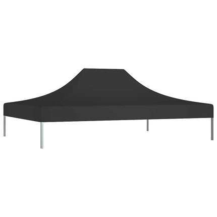 Tak till partytält 4,5x3 m svart 270 g/m²