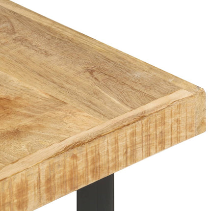 Soffbord 142x90x42 cm massivt mangoträ