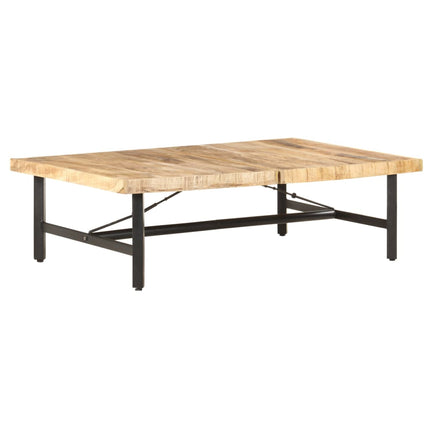 Soffbord 142x90x42 cm massivt mangoträ