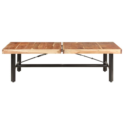 Soffbord 142x90x42 cm massivt akaciaträ