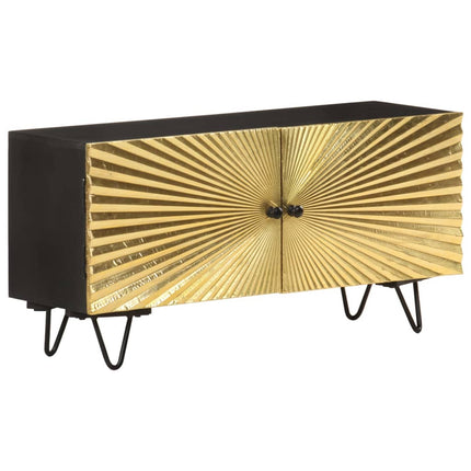 TV-bänk 90x30x45 cm massivt mangoträ