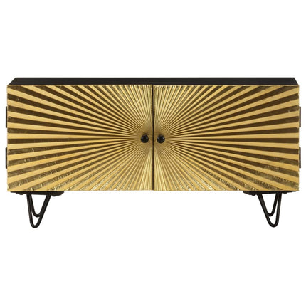TV-bänk 90x30x45 cm massivt mangoträ