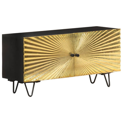 TV-bänk 90x30x45 cm massivt mangoträ