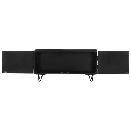 TV-bänk 90x30x45 cm massivt mangoträ