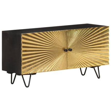 TV-bänk 90x30x45 cm massivt mangoträ
