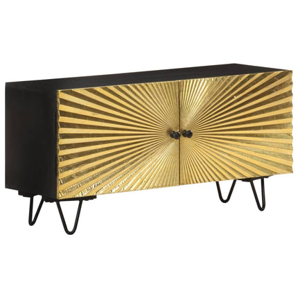 TV-bänk 90x30x45 cm massivt mangoträ