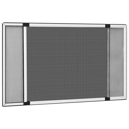 Utdragbart insektsnät för fönster vit (100-193)x75 cm