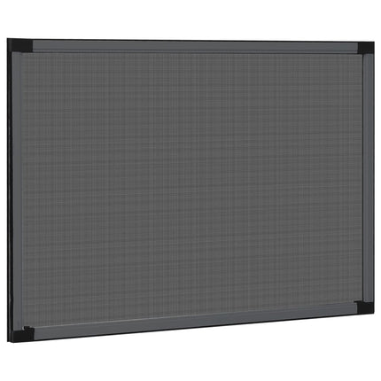 Expanderbart insektsnät för fönster antracit (100-193)x75 cm