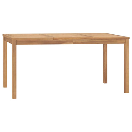 Trädgårdsbord 160x80x77 cm massiv teak