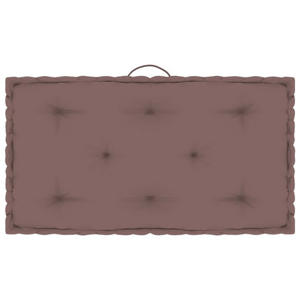 Dyna till pallsoffa taupe 73x40x7 cm bomull