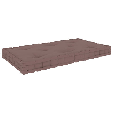 Dyna till pallsoffa taupe 73x40x7 cm bomull