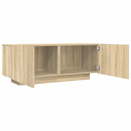 TV-skåp sonoma-ek 100x35x40 cm konstruerat trä